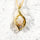 'Alani' White Opal Pendant Gold Plated Silver