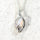 'Alani' White Opal Pendant Silver