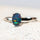 'Alina Grande' Triplet Opal Ring Silver