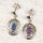 'Amore' Triplet Opal Earrings Silver