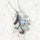 'Ariana' Crystal Opal Pendant Silver