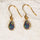 'Avah' Triplet Opal Earrings Gold Plated Silver