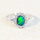 'Brioni' Doublet Opal Ring 18ct White Gold