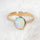 'Celeste' Crystal Opal Ring 14ct Gold