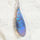 'Celestial Blue' Crystal Opal Pendant 18ct White Gold