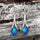 'Chandelier' Triplet Opal Earrings Silver