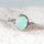 'Cliona' Crystal Opal Ring 14ct White Gold