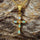 'Cross' Crystal Opal Pendant Gold Plated Silver