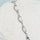 'Daisy Chain Trio' White Opal Bracelet Silver