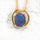 'Elana' Triplet Opal Pendant Gold Plated Silver