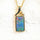'Eliana' Doublet Opal Pendant Gold Plated Silver