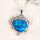 'Elyna' Doublet Opal Pendant 18ct White Gold