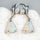 'Erica' White Opal Earrings 14ct White Gold