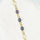 'Eternity Trio' Triplet Opal Bracelet Gold Plated Silver