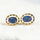 'Harley' Triplet Opal Earrings Gold Plated Silver