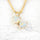 'Heart to Heart' Crystal Opal Pendant 9ct Gold