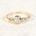 'Jianna' Crystal Opal Ring 14ct Gold