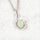'Lia' Crystal Opal Pendant 9ct White Gold