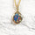 'Lira' Triplet Opal Pendant Gold Plated Silver