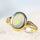 'Lucila' Crystal Opal Ring 14ct Gold