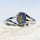 'Margaux' Triplet Opal Ring Silver