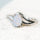 'Margaux' Solid Opal Ring Silver