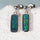 'Meliana' Black Opal Earrings 14ct Gold