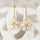 'Neisha' Crystal Opal Earrings 14ct Gold