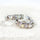 'Noemi' Crystal Opal Earrings Silver