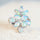 'Pamilla' Crystal Opal Ring 18ct White Gold