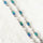 'Passion Blue' Triplet Opal Bracelet Silver
