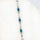 'Passion Blue Trio' Triplet Opal Bracelet Silver