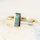 'Ryla' Semi-Black Opal Ring 14ct Gold