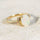 'Sadira' Crystal Opal Ring 14ct Gold