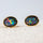 'Sophia Grande' Triplet Opal Earrings Gold Plated Silver