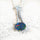 'Star Flower' Triplet Opal Pendant Silver