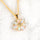 'Starflower' Crystal Opal Pendant 9ct Gold