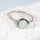 'Thalia' Crystal Opal Ring 14ct White Gold