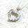 'Valentine' Crystal Opal Pendant Silver
